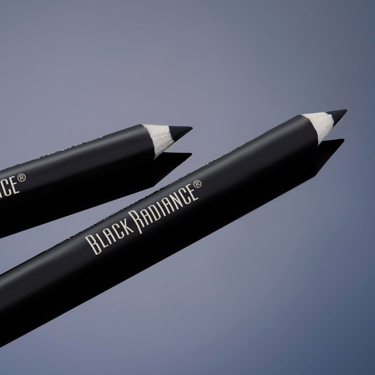 Black Radiance Twin Pack Eyeliner Pencil, Creamy Dual-Purpose Formula for Eyes & Brows, Intense Black Pigments, Long-Lasting Definition - Truly Black Beauty & Personal Care Black Radiance