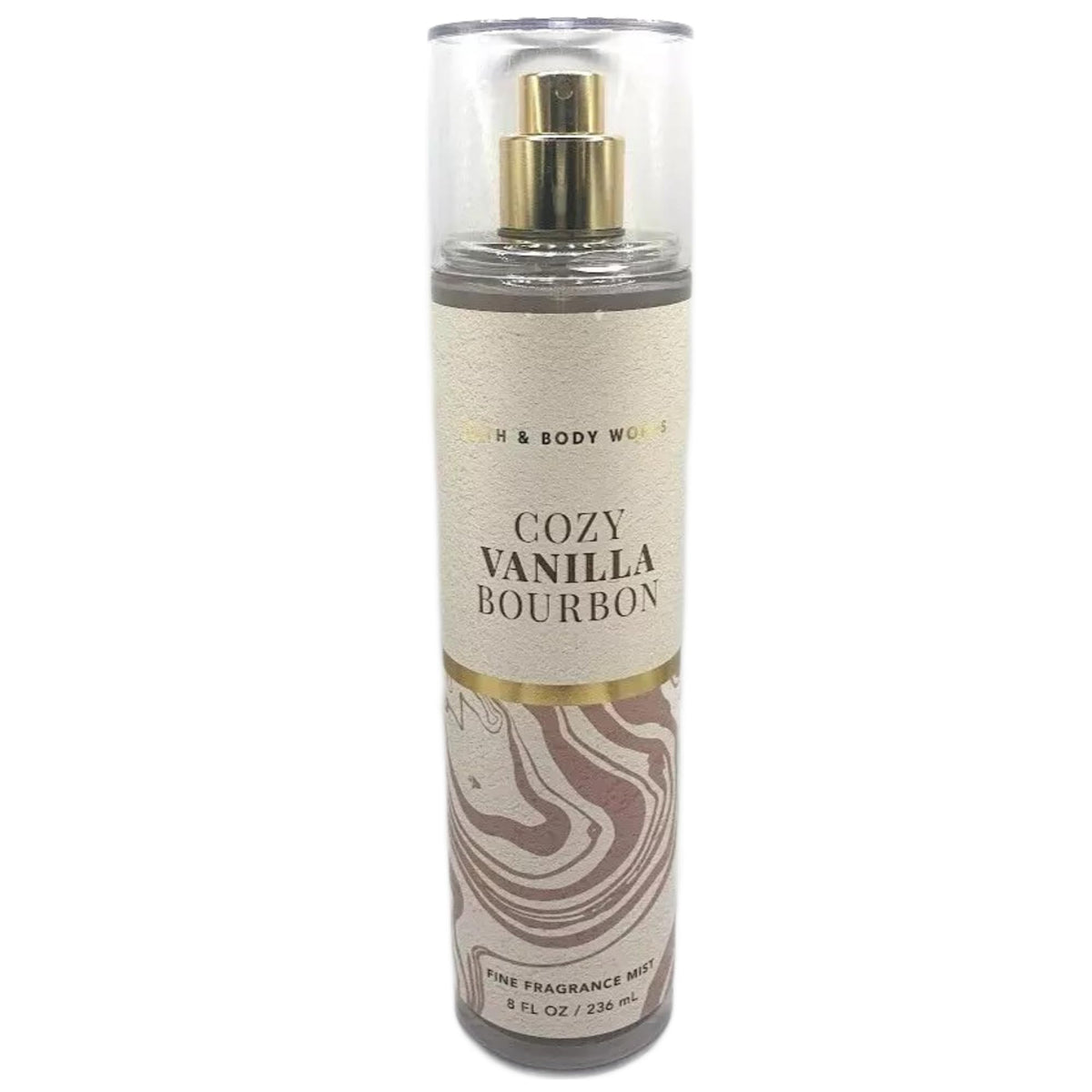 Bath & Body Works Bath and Body Works Cozy Vanilla Bourbon Fine Fragrance Mist 8 Fluid Ounce Body Spray (2023 Limited Edition) Beauty & Personal Care Bath & Body Works