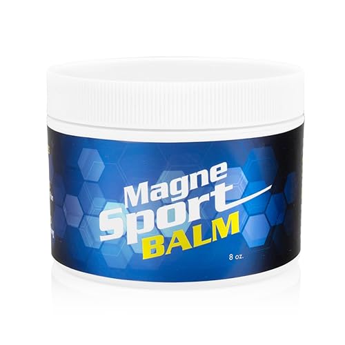 MagneSport Topical Magnesium Balm for Athletic Recovery - 8oz Jar Beauty & Personal Care MG12 THE POWER OF MAGNESIUM