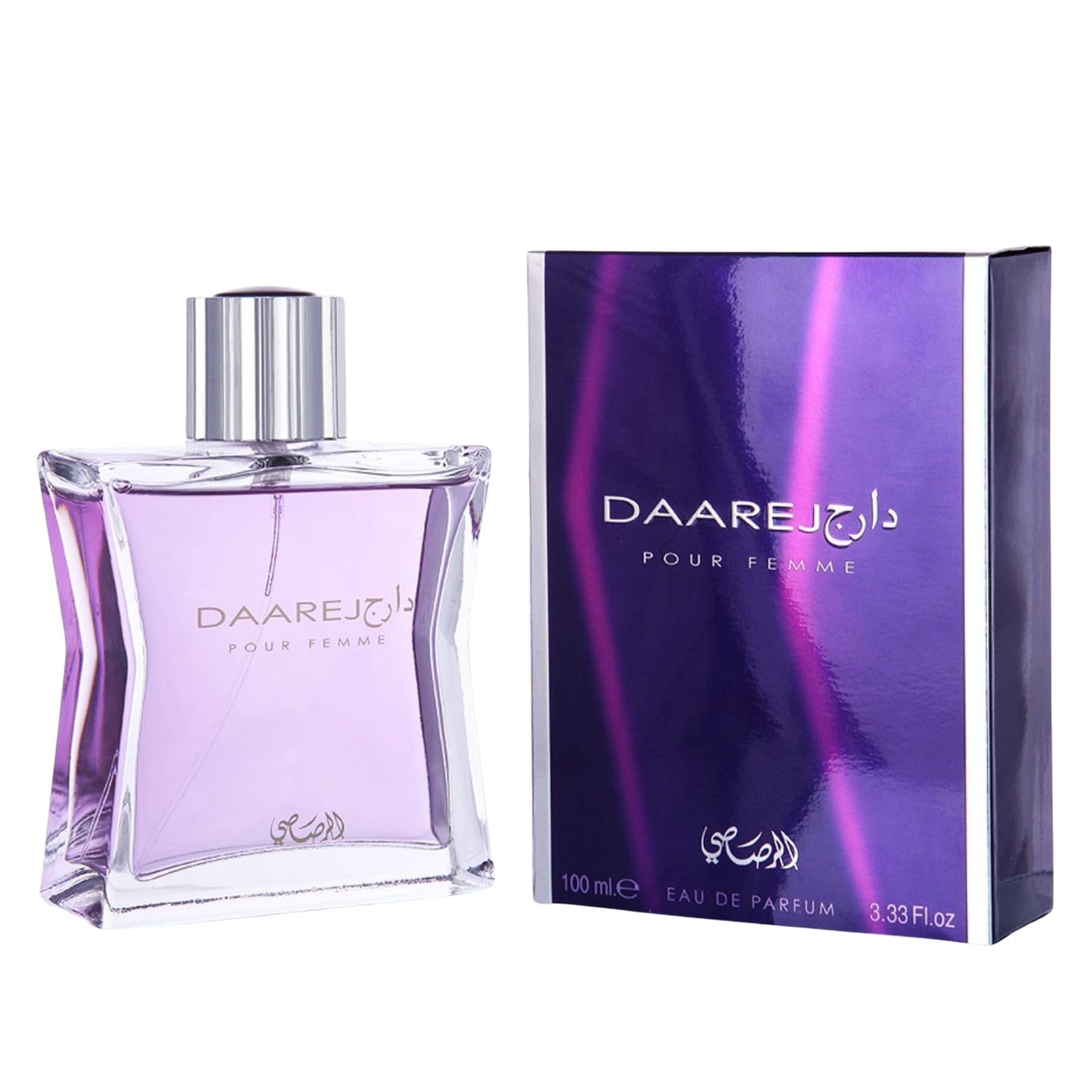 RASASI Daarej Eau de Parfum for Women 100ML(3.40 OZ) Arabian Perfumes for Women With Captivating Fragrance - Designed To Seek A Refined, Long-Lasting Beauty & Personal Care RASASI