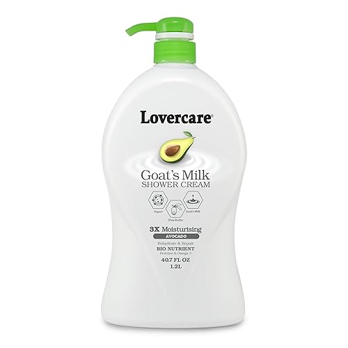 Lover's Care Goat's Milk Moisturizing Body Wash Shower Cream Avocado 40.7 Fl.Oz - Single… Beauty & Personal Care Lover's Care