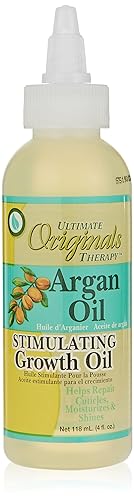 Originals by Africa's Best Therapy Argan Oil Stimulating Growth Oil, Penetrates & Rejuvenates Hair, Scalp, Nails and Skin, All Day Long Moisturizing Beauty & Personal Care Originals by Africa's Best