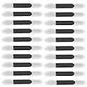 Beaupretty 100Pcs Dual Ended Disposable Eyeshadow Sponge Applicators Oval Sponge Eye Shadow Applicator Makeup Brushes for Blending and Eye Makeup Beauty & Personal Care Beaupretty