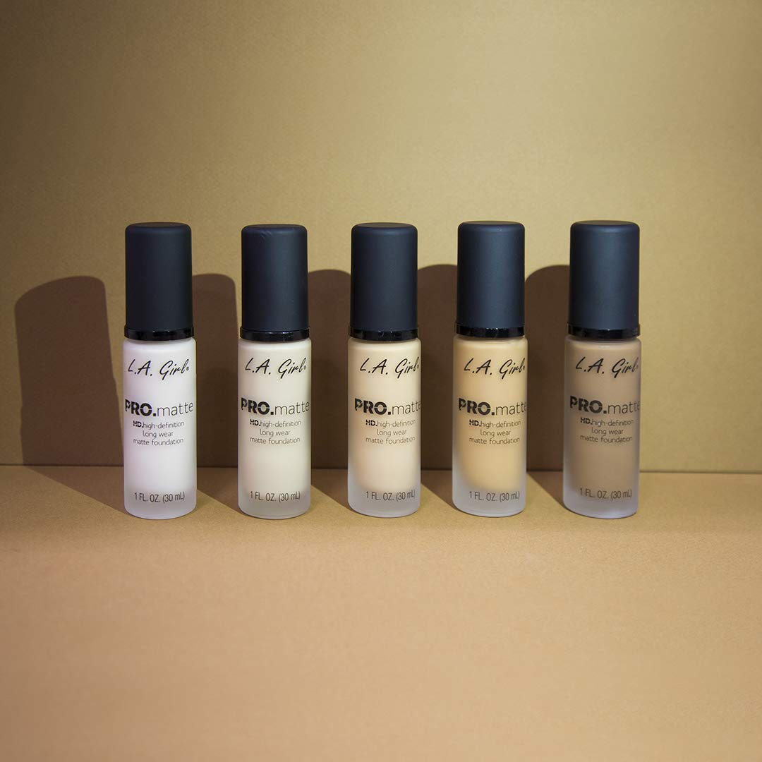 L.A. Girl PRO.Matte Foundation, Caramel