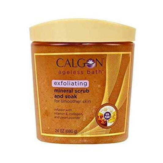 Calgon Ageless Bath Series Exfoliating Mineral Scrub and Soak (24 Ounce) Beauty & Personal Care Calgon