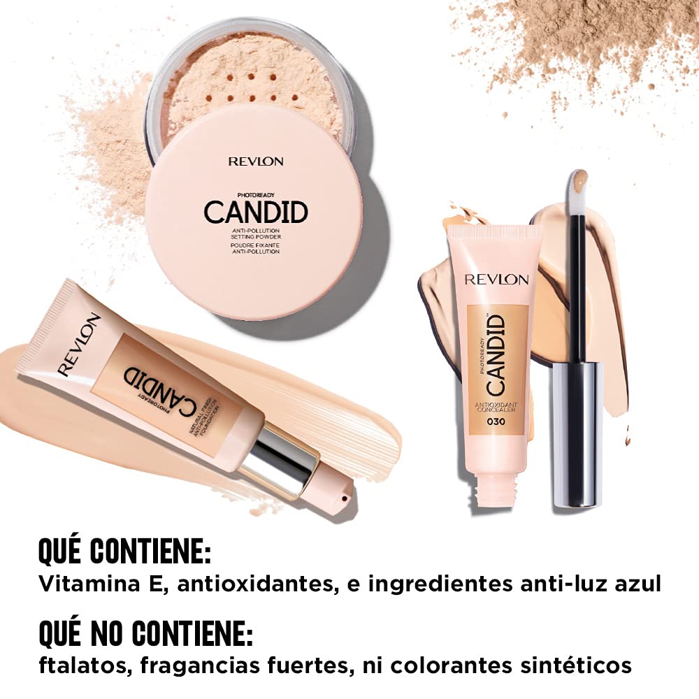 Revlon PhotoReady Candid Setting Powder, with Anti-Pollution, Antioxidant Ingredients, without Parabens, Pthalates and Fragrances; Shade 002 .34 Fluid Beauty & Personal Care REVLON
