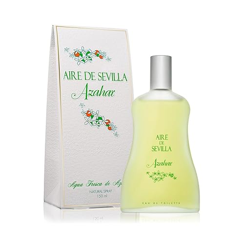 Instituto Español Aire de Sevilla Agua de Azahar, Fresh Eau de Toilette Spray for Women, Citrus Blossom Scent, 5.1 fl oz (150 ml), Made in Spain Beauty & Personal Care Instituto Español