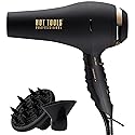 Hot Tools Pro Artist Black Gold 2100 Turbo Ceramic + Ionic Hair Dryer | Fast Dry, Lightweight Beauty & Personal Care HOT TOOLS