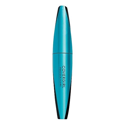 COVERGIRL Peacock Flare Mascara, Jet Black, 0.3 Ounce (packaging may vary) Beauty & Personal Care COVERGIRL
