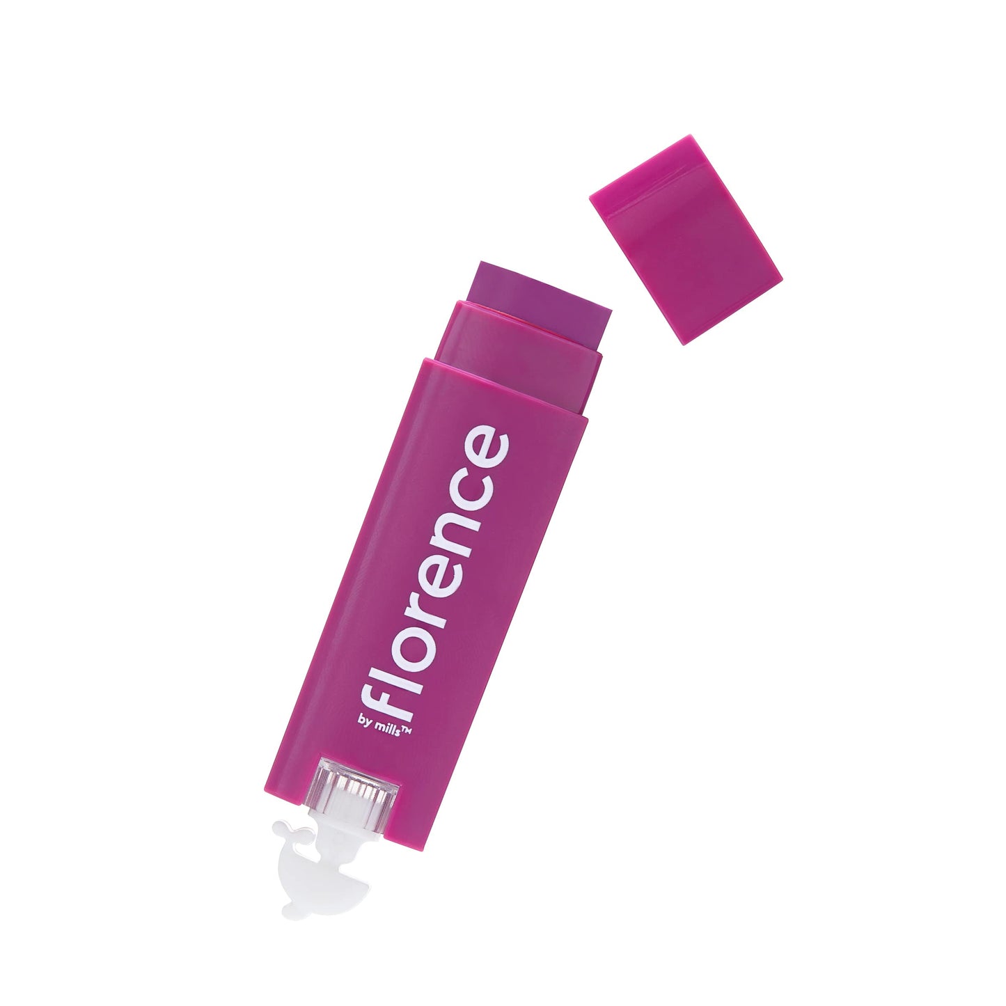 florence by mills Oh Whale! Tinted Lip Balm, Dragonfruit & Grape (Purple), 0.15 oz/ 4.5g Beauty and Personal Care florence by mills