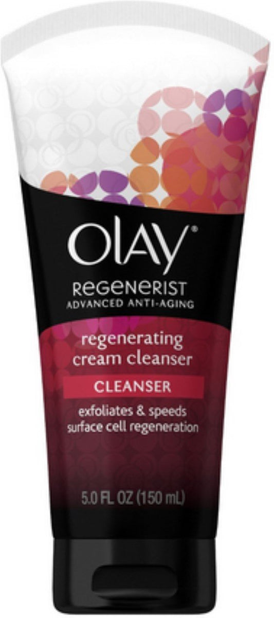 OLAY Regenerist Advanced Anti-Aging, Regenerating Cream Cleanser 5 oz (Pack of 2) Beauty & Personal Care Olay