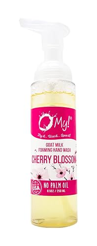 O My! Goat Milk Foaming Hand Wash | Rich, Creamy Foam | Made with Farm-Fresh Goat Milk | Free of Parabens & More | Handcrafted in USA Beauty & Personal Care O My!