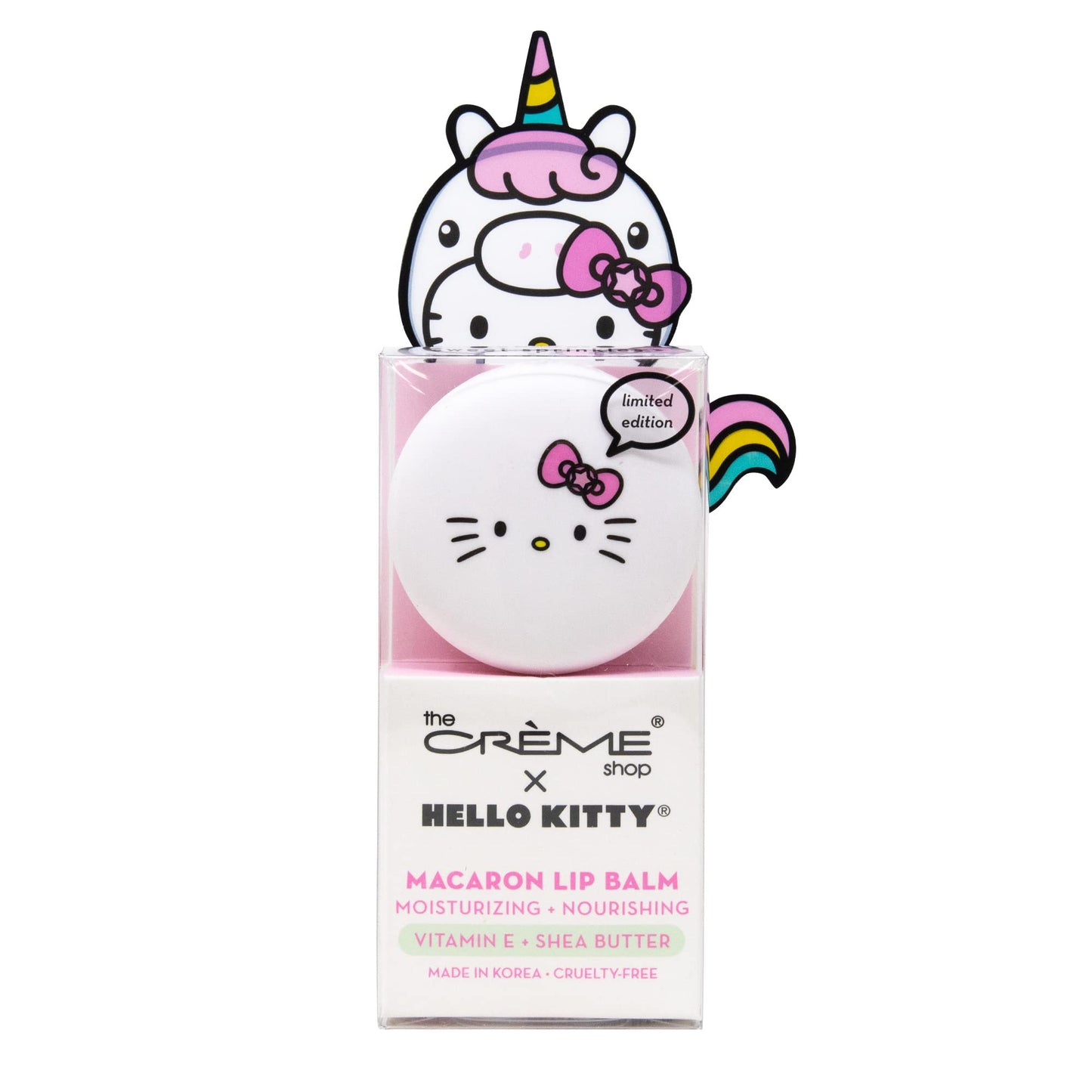 The Crème Shop x Hello Kitty Macaron Lip Balm - Sweet Sprinkles Beauty & Personal Care The Crème Shop