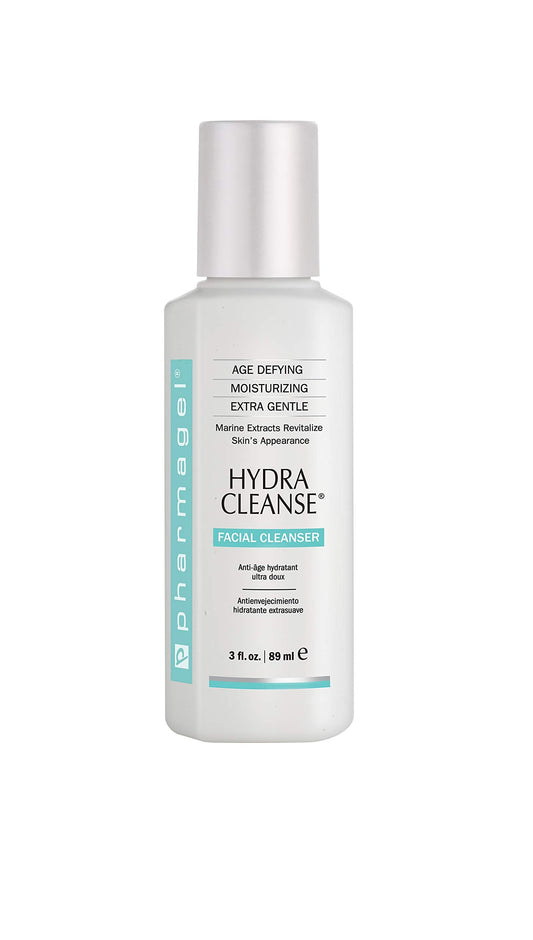 Pharmagel Hydra Cleanse Water Rinseable Facial Cleanser for All Skin Types | Natural Face Wash | Hydrating, Age Defying, and Revitalizing Face Beauty & Personal Care Pharmagel