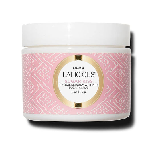 LALICIOUS Sugar Kiss® Extraordinary Whipped Sugar Scrub - Cane Sugar Body & Foot Scrub, Exfoliating & Moisturizing Skin Care with Coconut Oil & Honey Beauty & Personal Care LaLicious