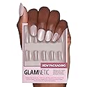 Glamnetic Press On Nails - Pure Intentions | Glossy, Semi-Transparent, Short Round Nails, Salon Quality | 12 Sizes - 30 Nail Kit with Glue Beauty & Personal Care Glamnetic