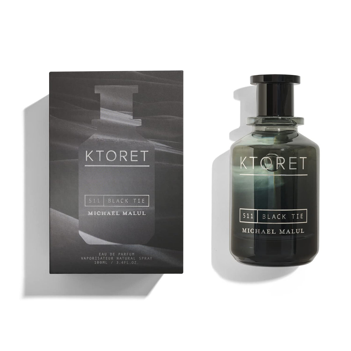 Michael Malul KTORET 511 Black Tie Eau de Parfum for Men - 100ml | 3.4oz Beauty & Personal Care Michael Malul