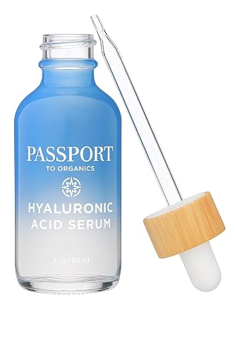 Hyaluronic Acid Serum - Organic and Vegan - 100 Percent Pure of a 1 Percent Solution 2 Ounce Beauty & Personal Care Passport to Organics