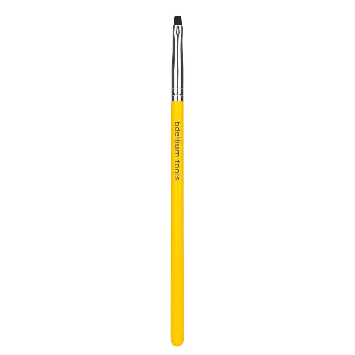 Bdellium Tools Professional Makeup Brush - Studio Series 761 Tight Liner - With Soft Synthetic Fibers, For Precise Application of Eyeshadow (Yellow