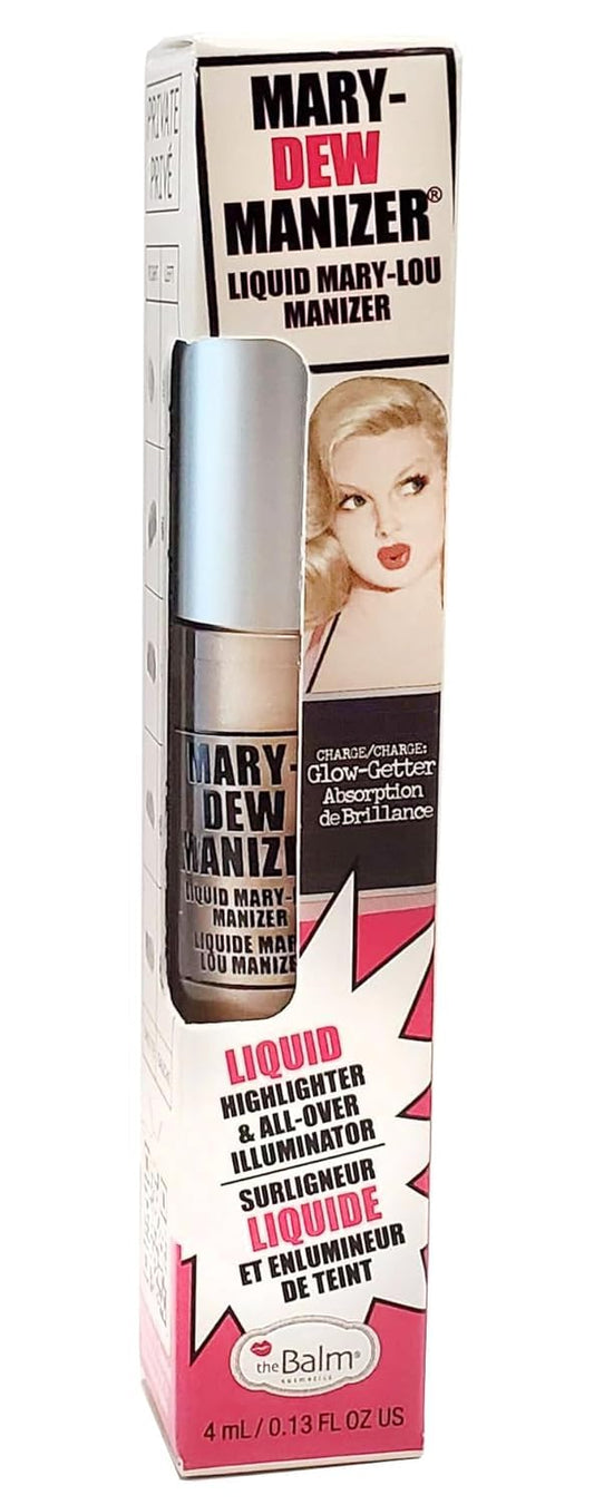 theBalm Mary-Dew Manizer Liquid Highlighter, All-Over Illuminator, Easily Blendable Beauty & Personal Care theBalm