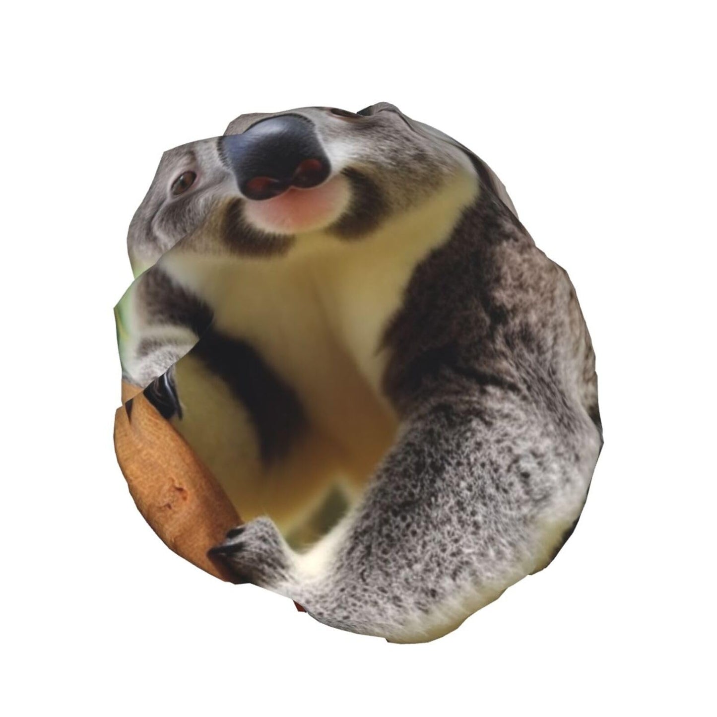 Cute Koala Shower Cap for Women Men Large Reusable Shower Bonnet Double-Layer Waterproof Bath Caps Elastic Band Hair Hat for All Hairstyles Beauty and Personal Care BWLHJKE