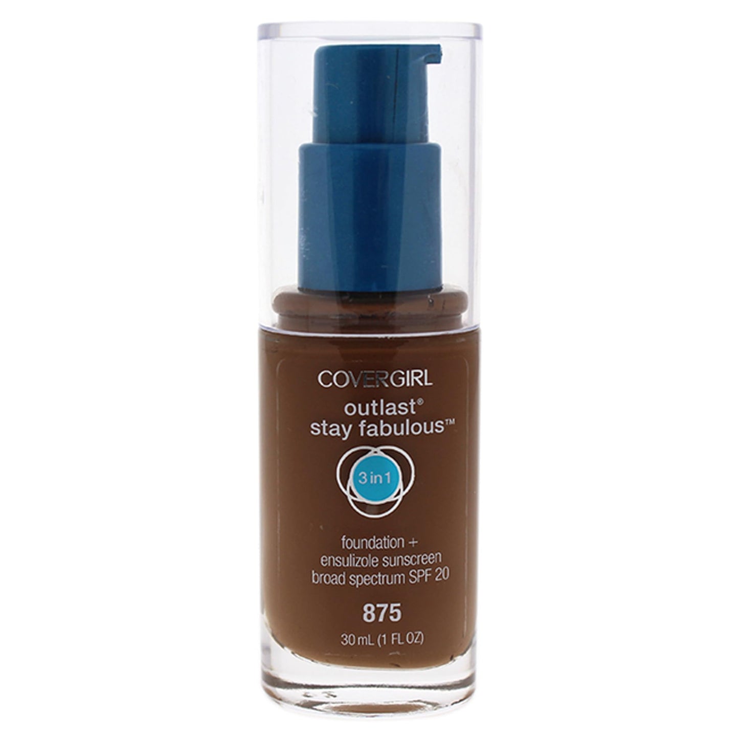 COVERGIRL Outlast All-Day Stay Fabulous 3-in-1 Foundation Soft Sable, 1 oz (packaging may vary) Beauty & Personal Care COVERGIRL