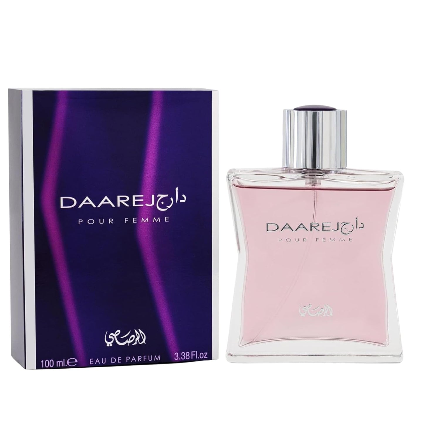 RASASI Daarej Eau de Parfum for Women 100ML(3.40 OZ) Arabian Perfumes for Women With Captivating Fragrance - Designed To Seek A Refined, Long-Lasting Beauty & Personal Care RASASI
