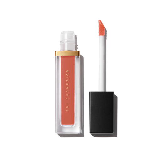 PDL Cosmetics by Patricia De León | Bold Aspirations Liquid Lipstick (Luna) | Highly Pigmented Smooth Matte Finish | Soft Apricot Tone | Long Lasting Beauty & Personal Care PDL Cosmetics