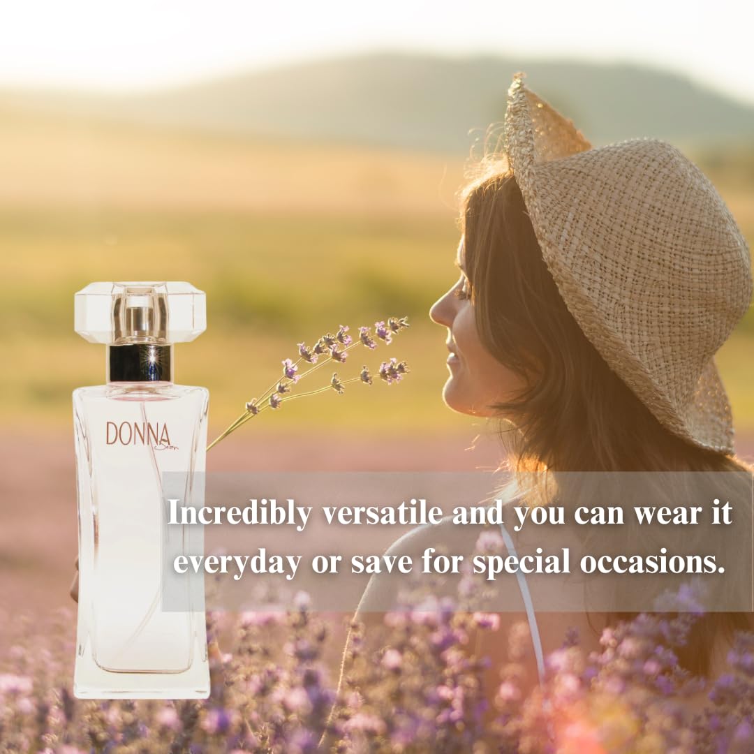Donna Jean Women's Perfume by Murcielago Fragrances, 1.7 fl oz (50 ml) - Glass Spray Bottle - Pink Perfume -Shimmering Floral With A Light and Fresh Beauty & Personal Care Murcielago Fragrances