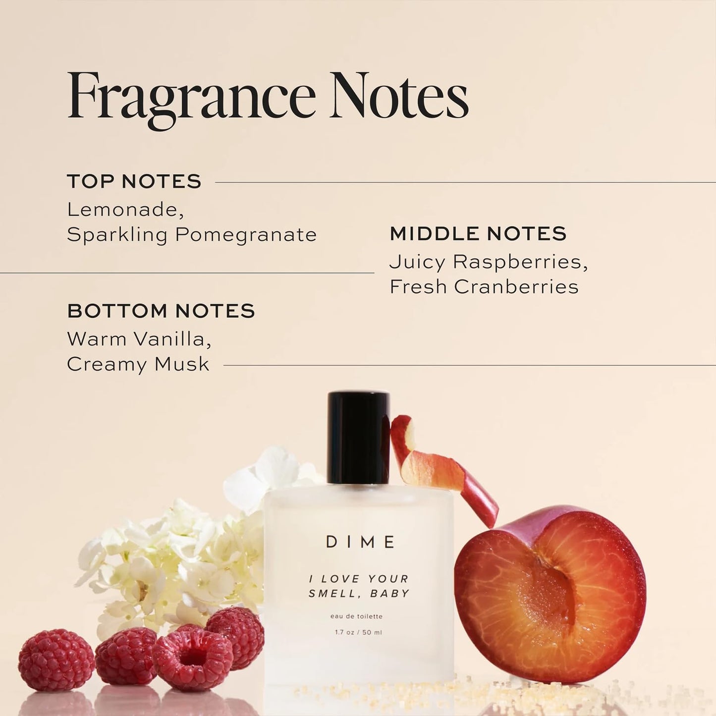 Dime Beauty Perfume I Love Your Smell, Baby, 1 oz - Sweet Floral Scent, Hypoallergenic, Clean Perfume, Eau de Toilette For Women Beauty & Personal Care Dime