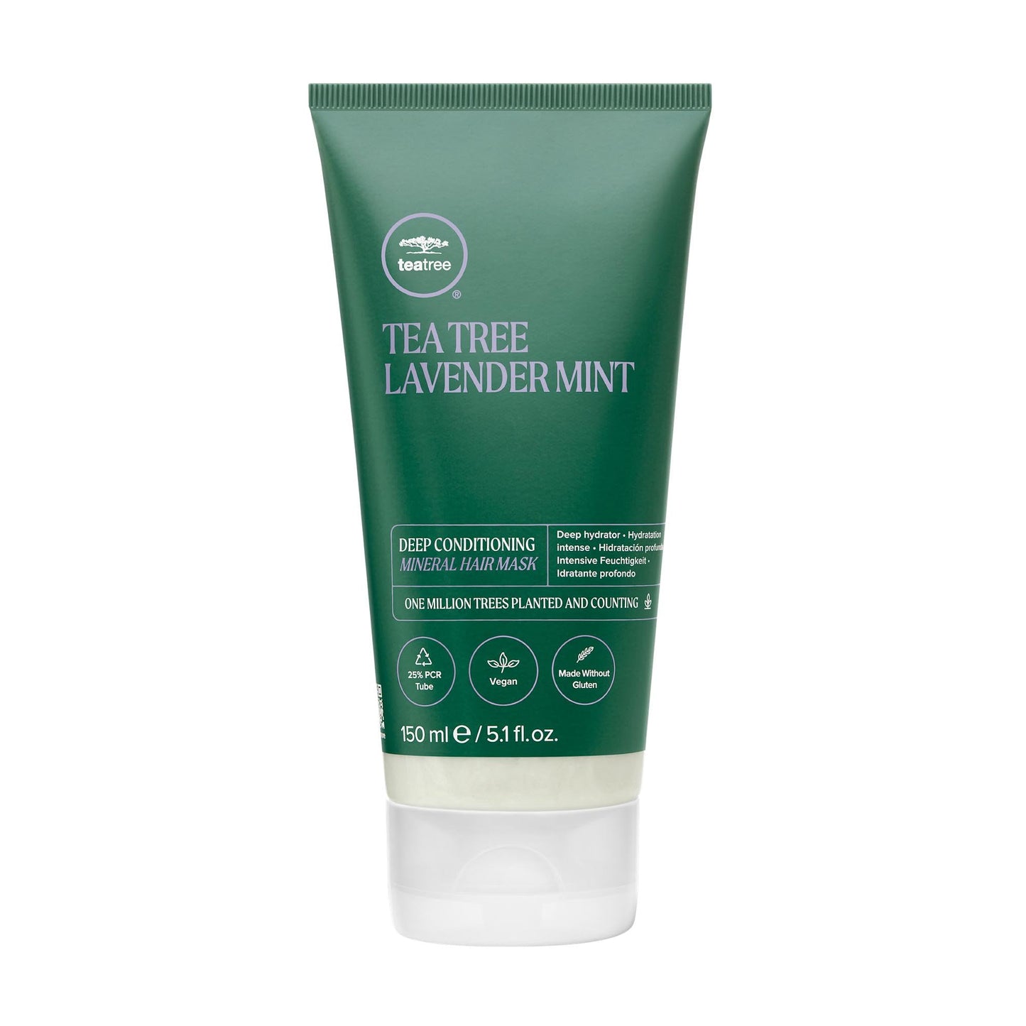 Tea Tree Lavender Mint Deep Conditioning Mineral Hair Mask, Hydrates + Strengthens, For Coarse + Dry Hair, 5.1 fl. oz. Beauty & Personal Care Tea Tree