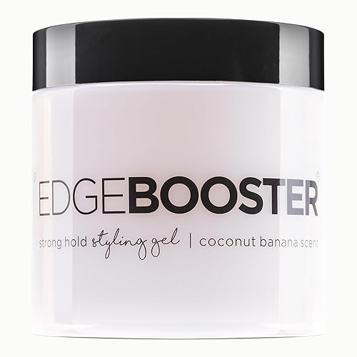 Style Factor EDGE BOOSTER® Strong Hold Styling Gel | Alcohol-Free Hair Gel with Camellia Sinensis Seed Oil for Curly, Wavy & Sleek Styles | Frizz Beauty & Personal Care Style Factor
