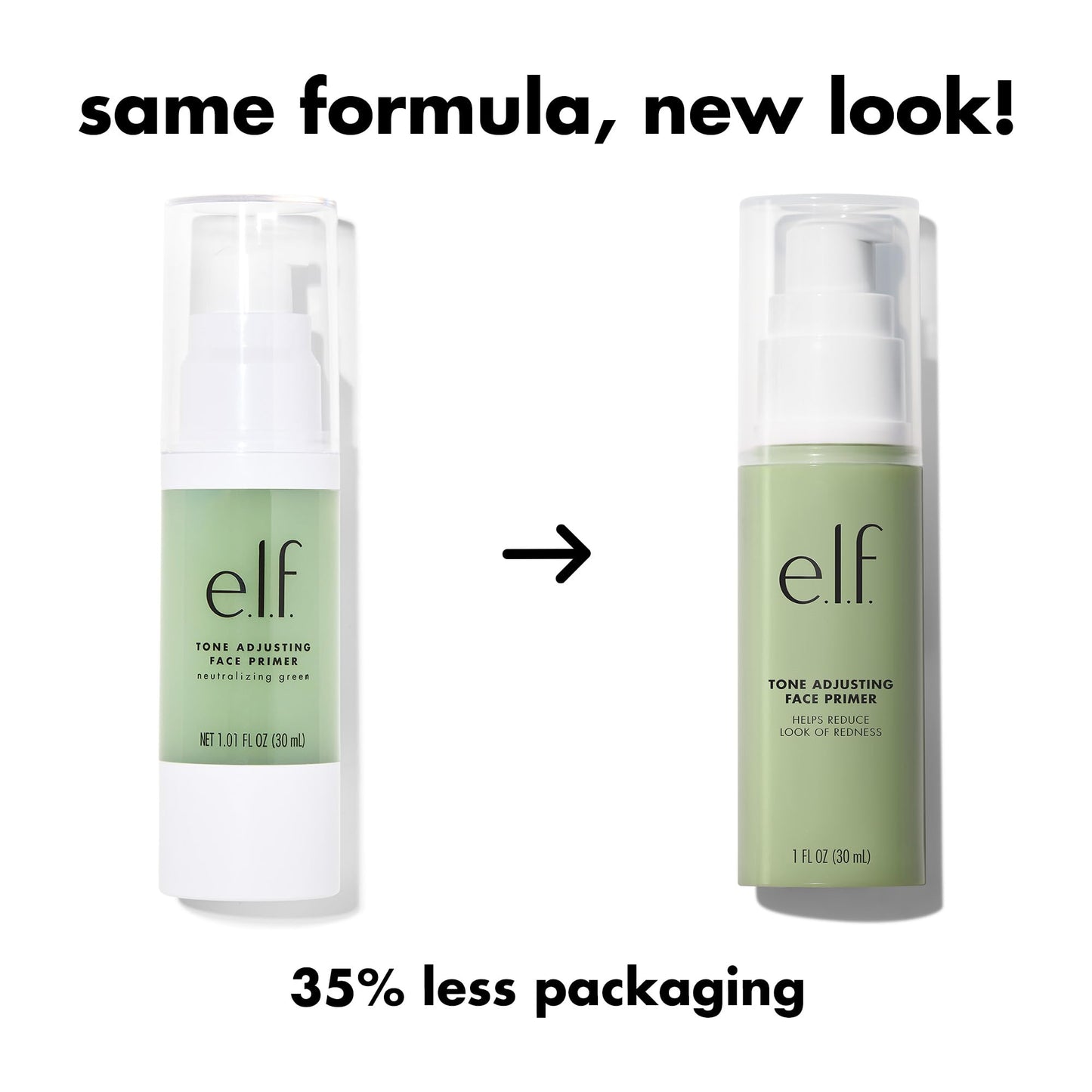 e.l.f. Tone Adjusting Face Primer, Makeup Primer For Neutralizing Uneven Skin Tones & Redness, Grips Makeup To Last, Vegan & Cruelty-free, Large Beauty & Personal Care e.l.f.