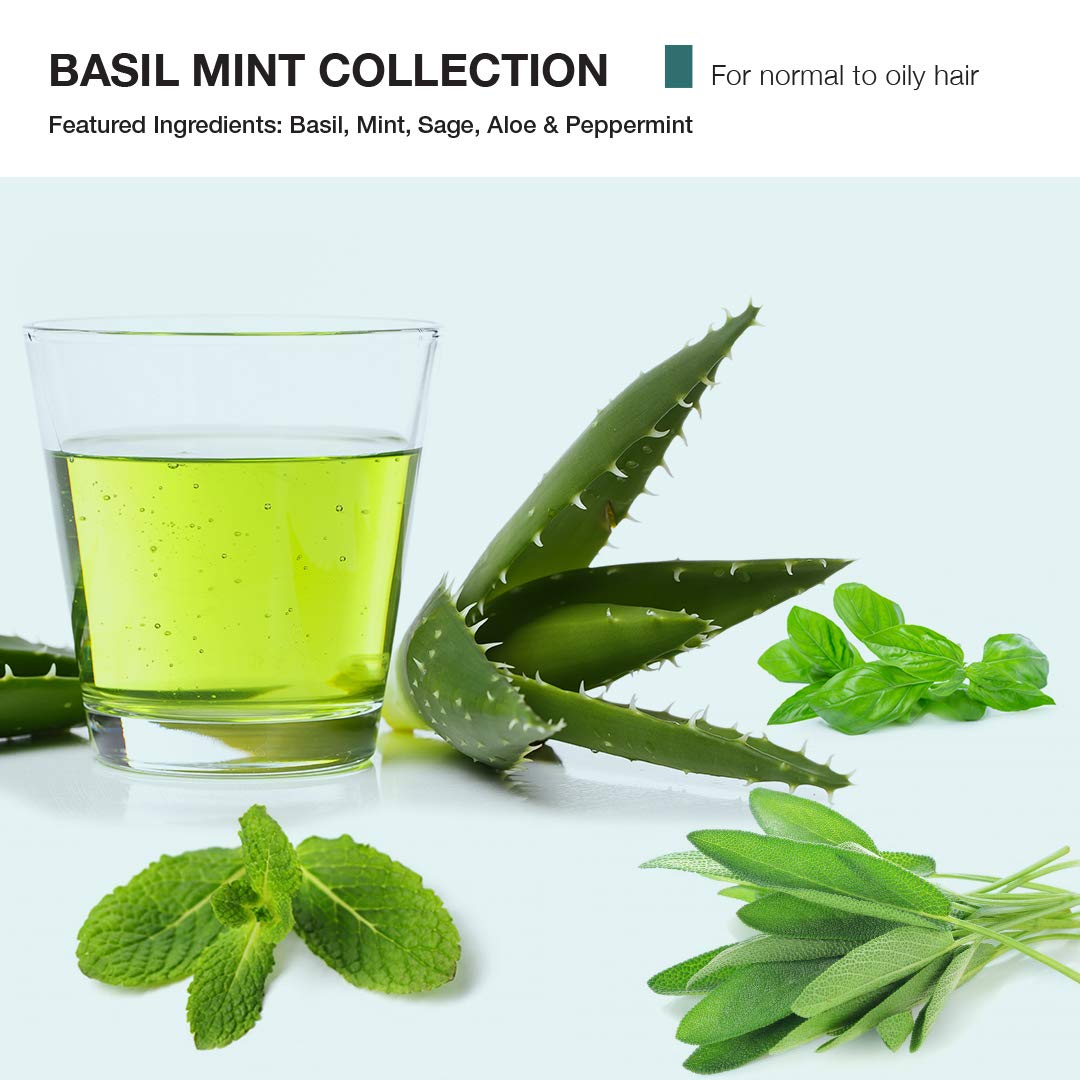 MOP - Basil Mint Firm Hold Gel - Tames Flyaways, Flake-Free, Humidity Resistant - 5.1 fl oz Beauty & Personal Care MOP
