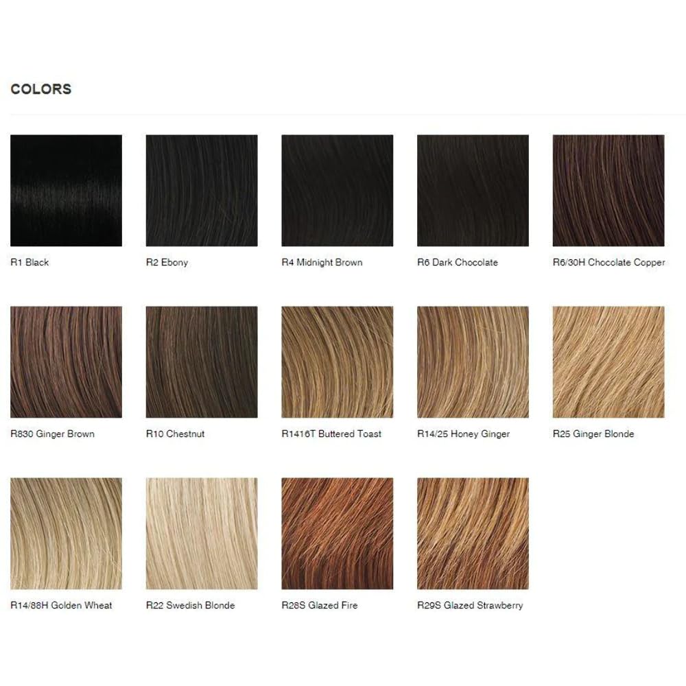 HairDo 12" Simply Wavy Pony Color R10 Chestnut 3" Claw Clip-On Attachment Ponytail Tru2Life 100% Heat Friendly Synthetic Curly Straighten Hairpiece