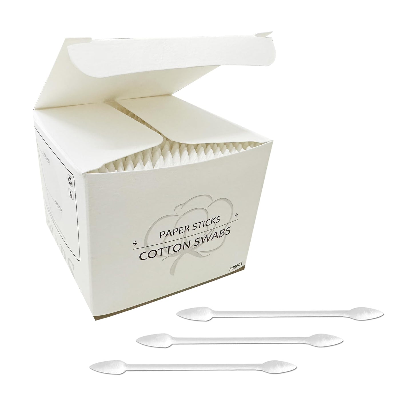 Pointed Tip Cotton Swabs,2000 count Cotton Buds,Double Precision Tips with Paper Stick for Personal Care and Makeup Beauty and Personal Care SUIZWMOU Default Title