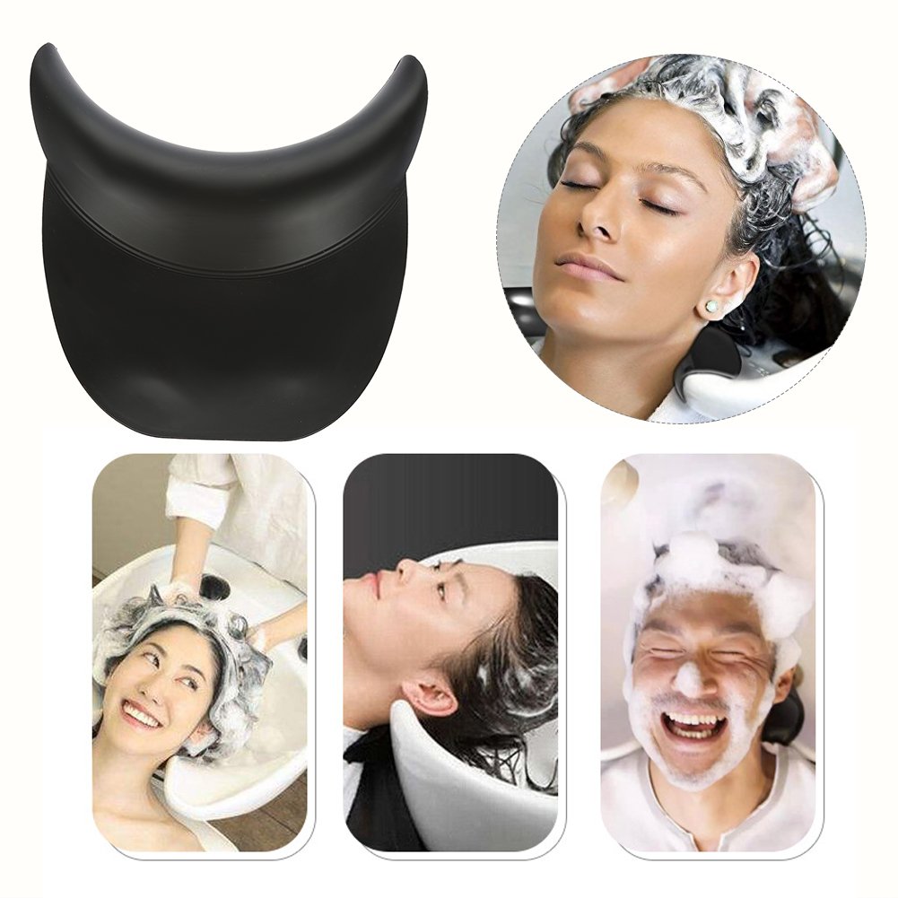 Neck Rest For Sink Hair Washing,Salon Neck Rest Shampoo Bowl Gel Neck Cushion, Silicone Spa Shampoo Neck Head Rest Cushion, Hairdresser Sinks Shampoo Beauty and Personal Care Yinhing