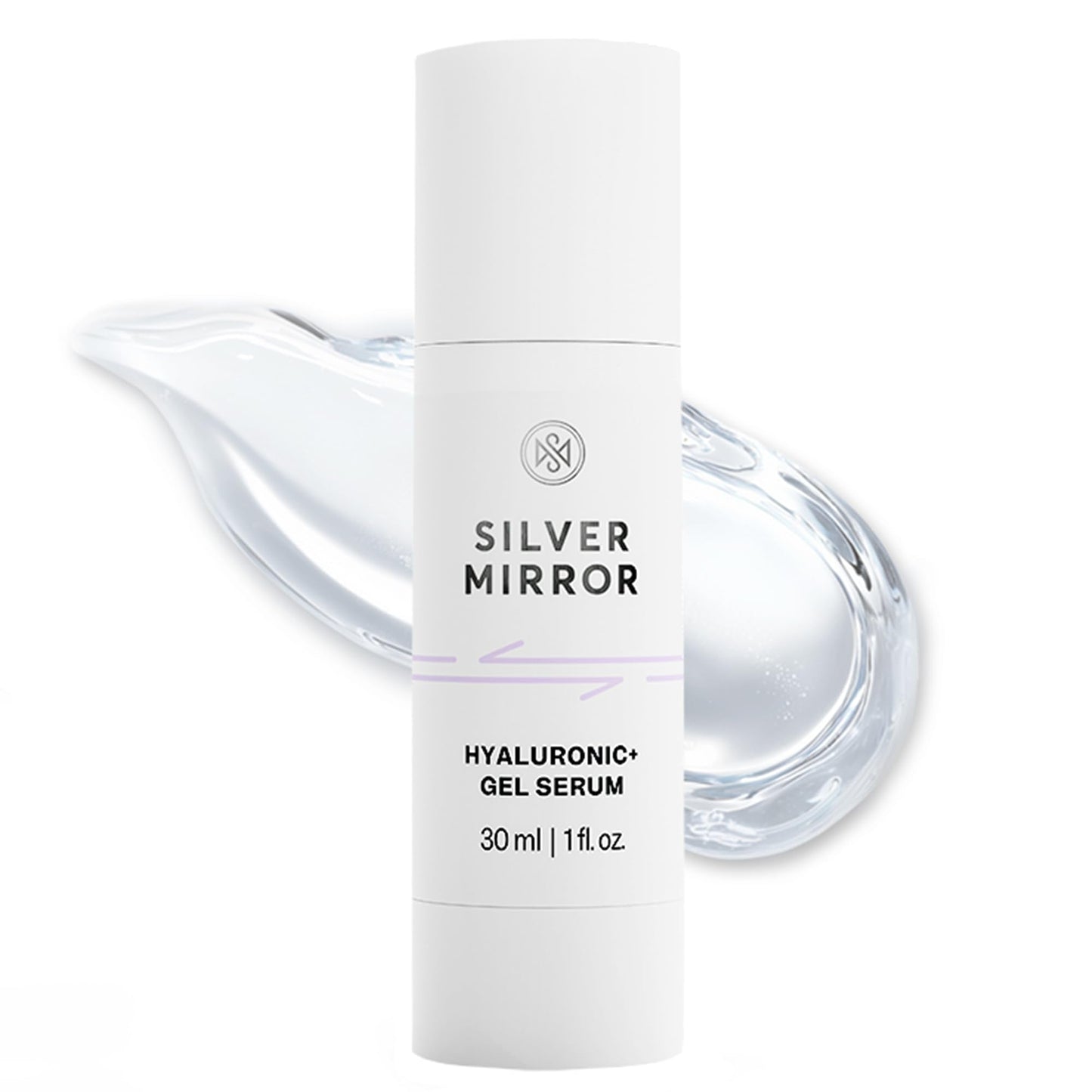 Hyaluronic Acid Serum for Face with Aloe Vera Hydrating Plumping Gel Serum for Fine Lines Lightweight Moisture Boosting Serum 1 Fl Oz Beauty & Personal Care Silver Mirror