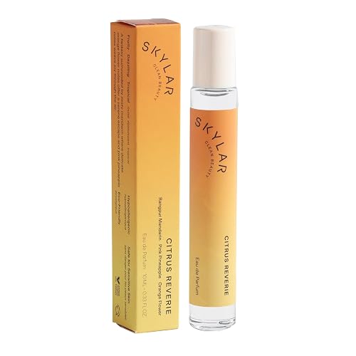 Skylar Citrus Reverie Travel Spray for Women - Mini Fruity Citrus Perfume, Mandarin, Blood Orange & Pineapple Notes - Hypoallergenic, Vegan, Clean Beauty & Personal Care Skylar