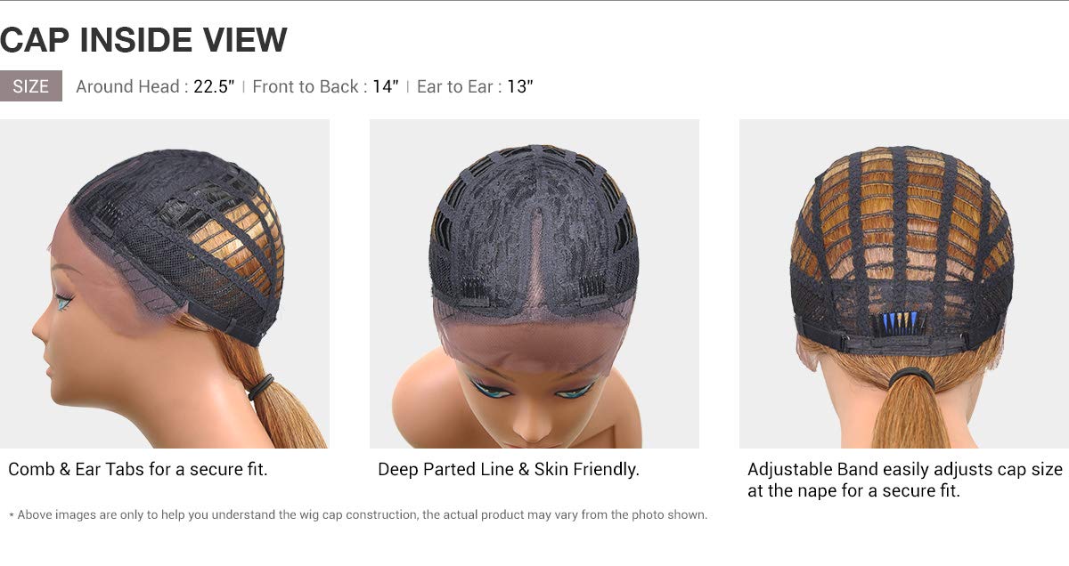 FreeTress Equal HD Lace Front Wig Level Up - KAMALA (FFGOLDBRN)