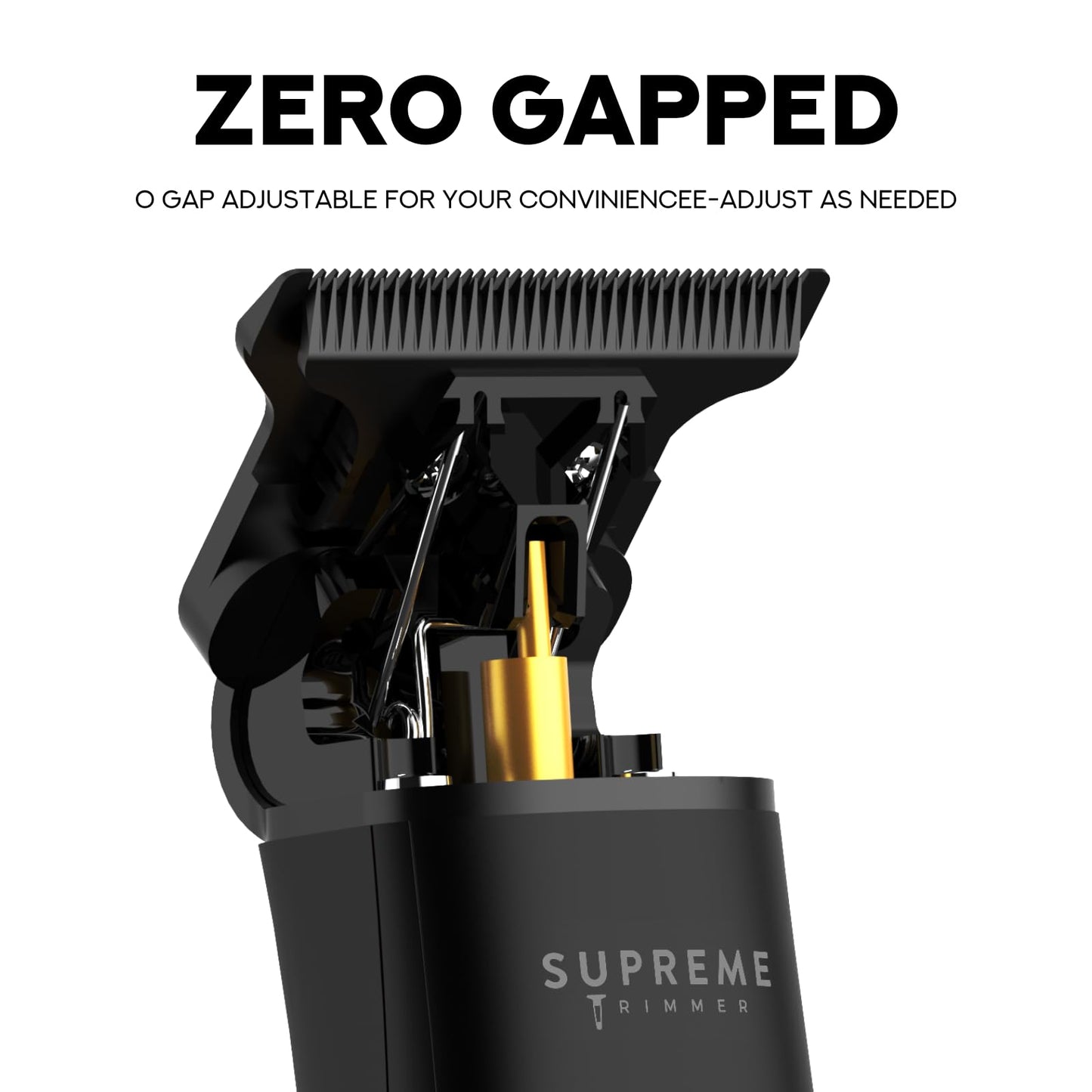 Supreme Trimmer 2-in-1 DLC T-Shaper Trimmer + Crunch Lite Foil Shaver Combo - Barber-Grade Precision, Low Noise, Cordless Travel Kit - Beard Beauty and Personal Care Supreme Trimmer