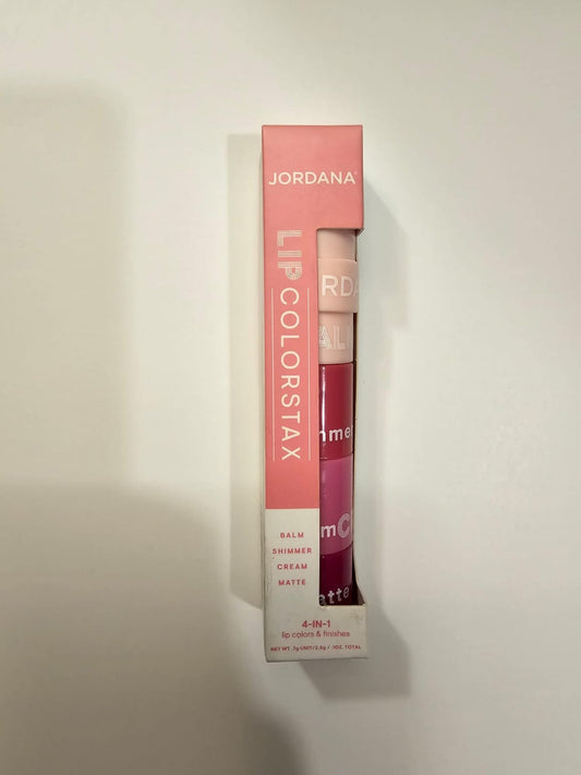 Jordana Lip ColorStax Balm Shimmer Cream Matte #01 Pink Beauty and Personal Care Jordana