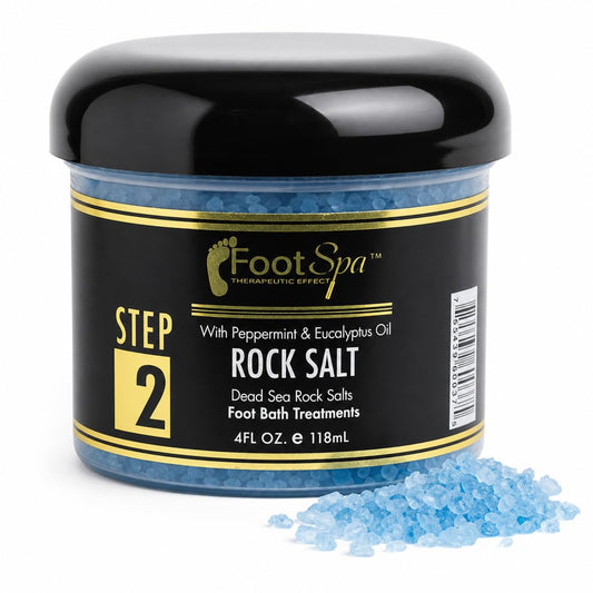 Foot SPA Pedicure Foot Soak with Dead Sea Salts - Peppermint & Eucalyptus Oil Soak for Callus Softening, Dry Heels & Sore Muscle Relief - Made in USA Beauty and Personal Care FootSpa