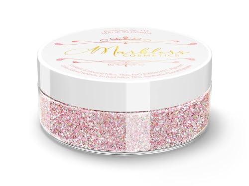 MARBLERS Holographic Face & Body Glitter [Unicorn Pink] 0.18oz (5g) | Fine | Non-Toxic | Vegan | Cruelty-Free | Festival, Rave & Party Makeup | Eye Beauty & Personal Care MARBLERS