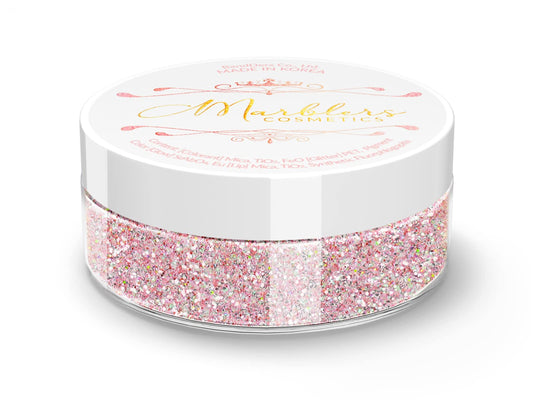 MARBLERS Holographic Face & Body Glitter [Unicorn Pink] 0.18oz (5g) | Fine | Non-Toxic | Vegan | Cruelty-Free | Festival, Rave & Party Makeup | Eye Beauty & Personal Care MARBLERS
