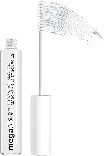 wet n wild Mega Clear Brow & Lash Mascara - Sculpts Brows, Defines Lashes, Conditioning with Soy Protein & ProVitamin B5, Primer & Top Coat Beauty & Personal Care wet n wild