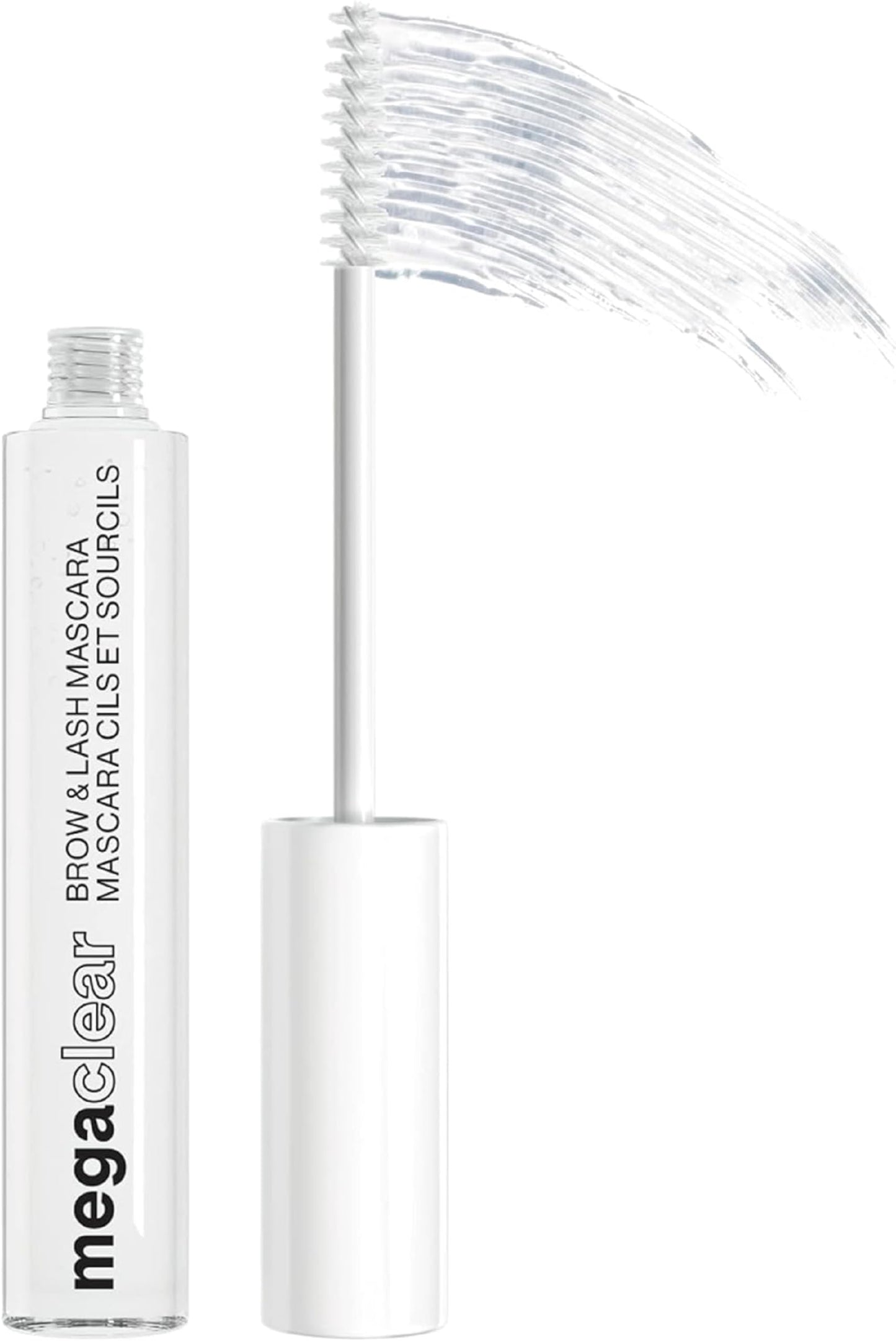 wet n wild Mega Clear Brow & Lash Mascara - Sculpts Brows, Defines Lashes, Conditioning with Soy Protein & ProVitamin B5, Primer & Top Coat Beauty & Personal Care wet n wild