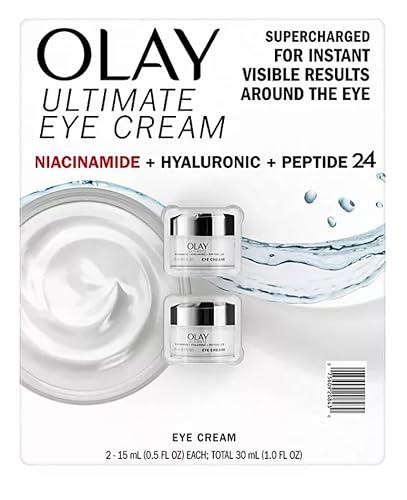 Olay Ultimate Niacinamide + Hyaluronic + Peptide Eye Cream (0.5 fl. oz., 2 pk.) Beauty & Personal Care Olay