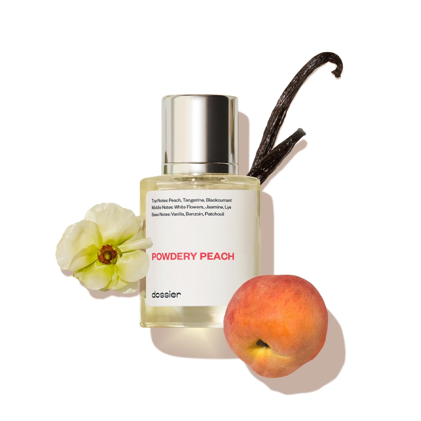 Dossier - Powdery Peach - Eau de Parfum - Inspired by J.Choo I Want Choo - Perfume Luxury - Pure Infused - Paraben-Free - Vegan - For Women Beauty & Personal Care dossier