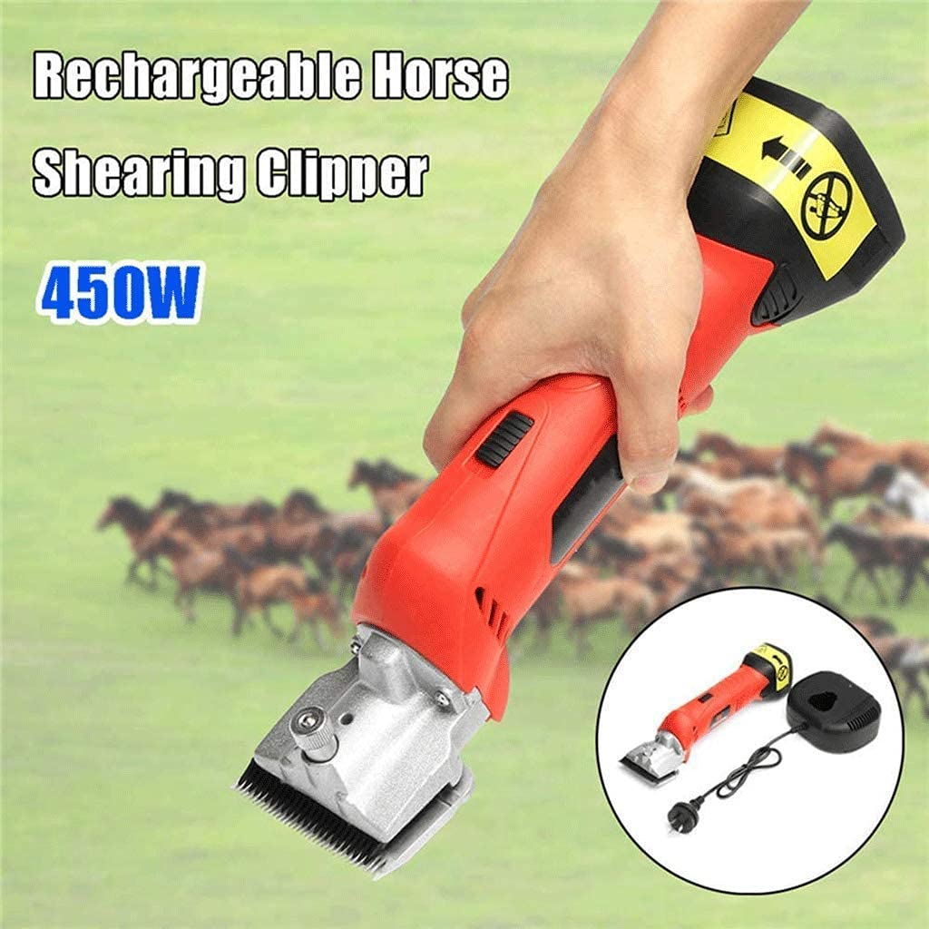 GagalU 450W Cordless Horsehair Shears Rechargeable Grooming Clippers Scissor Electric Shearing Machine Hair Beauty and Personal Care GagalU